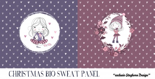 *Best Time of the Year Panel* Bio Sweat Panel *Winter Liebe* 