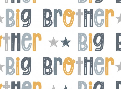*Big Brother Weiß* Bio Jersey *Boys & Girls Serie* 