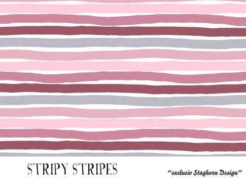 *Stripy Stripes* Bio Jersey *Spring Love* 