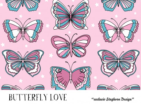 *Butterfly Love* Bio Jersey *Reh Liebe Serie* 