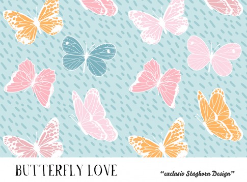 *Butterfly Love* Bio Jersey *Flower Girls Serie* 